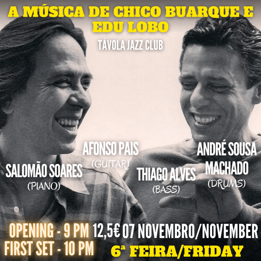 A Música de Chico Buarque e Edu Lobo - Live Jazz no Távola Jazz Club