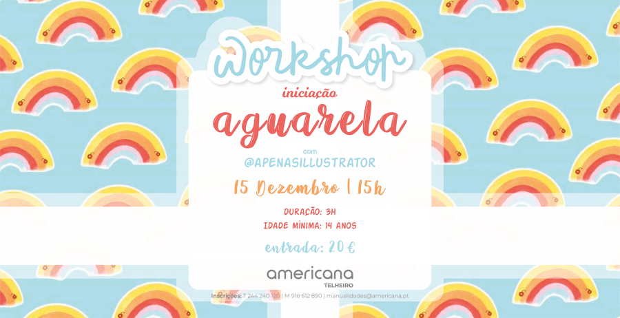 Workshop - Iniciação à Aguarela 