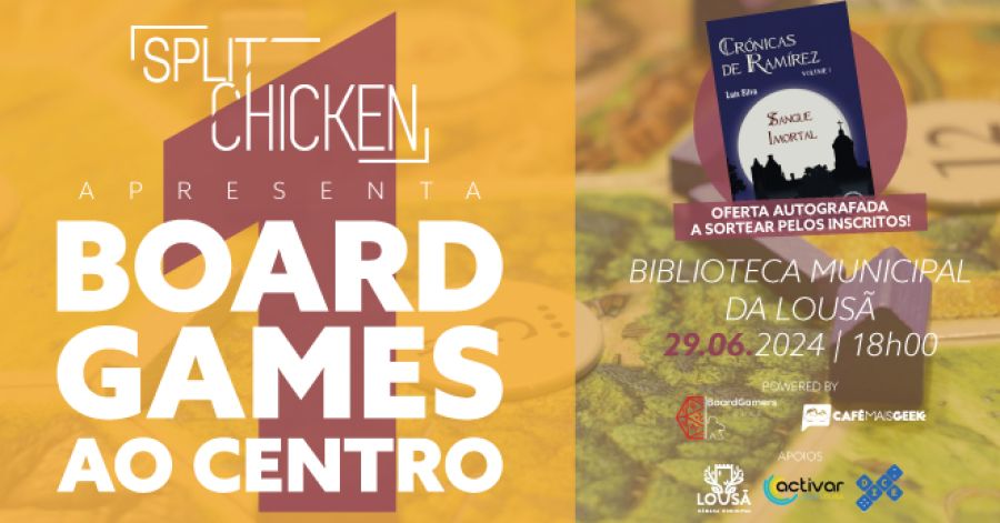 1º Board Games ao Centro do Split-Chicken