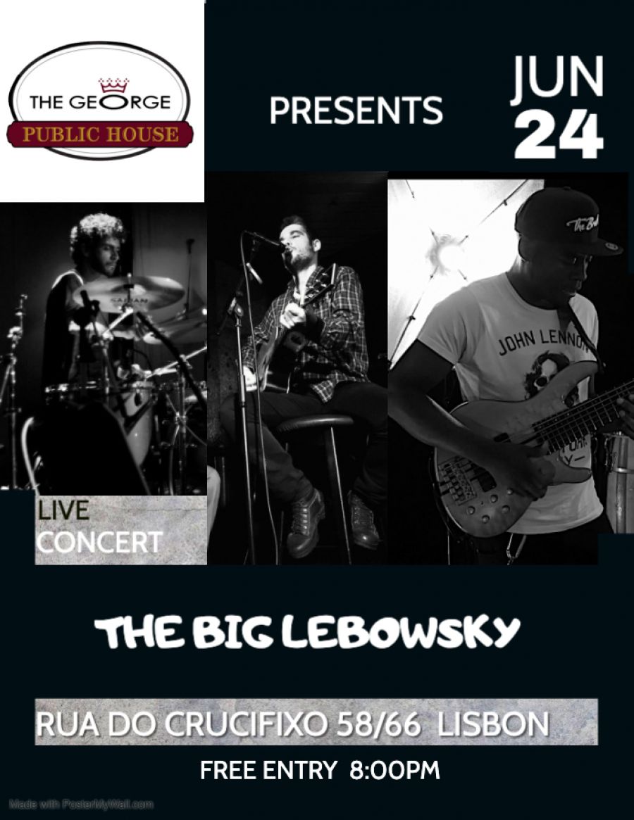 COVER BAND THE BIG LEBOWSKY LIVE AT THE GEORGE LISBON