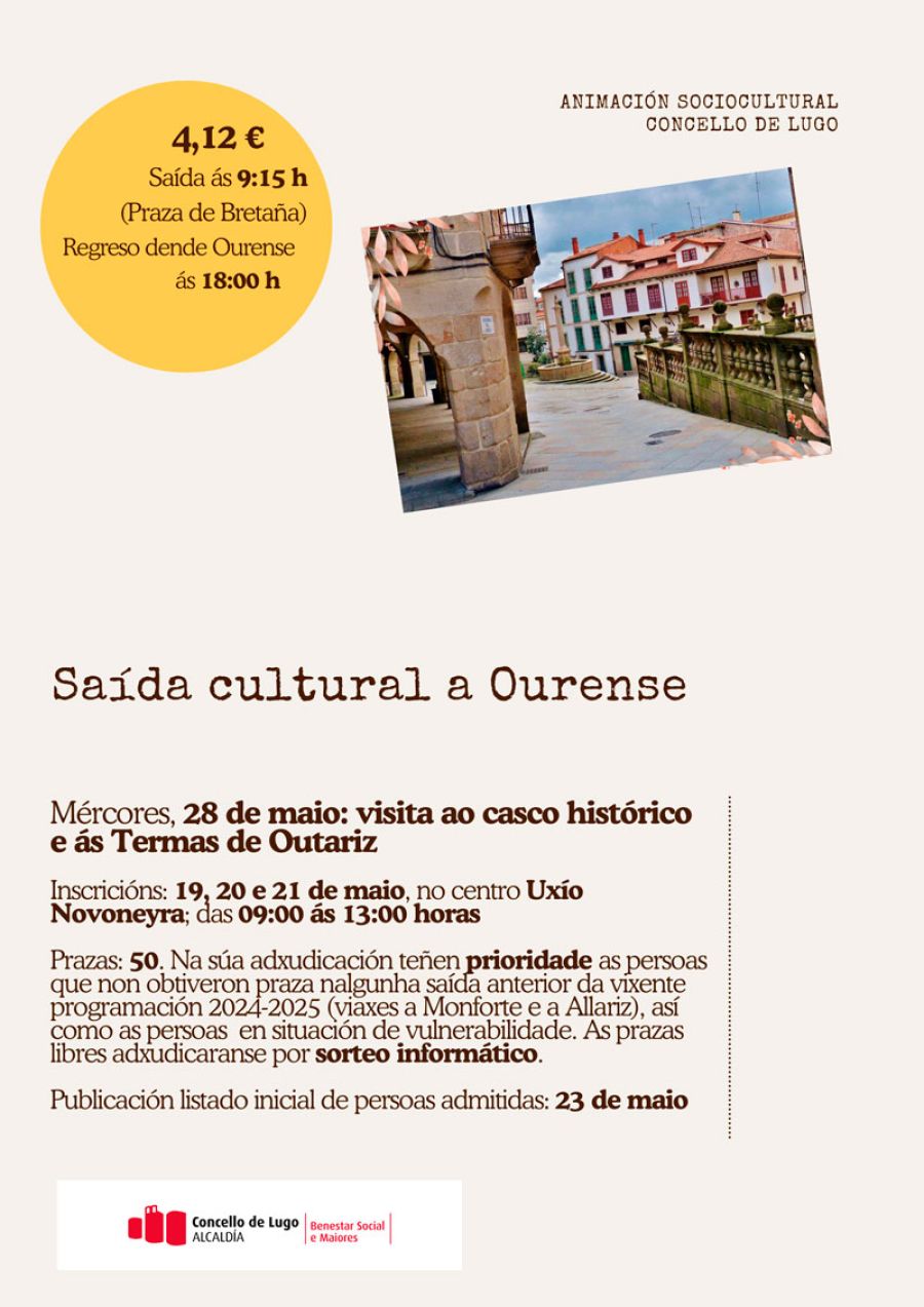 Saída cultural a Ourense
