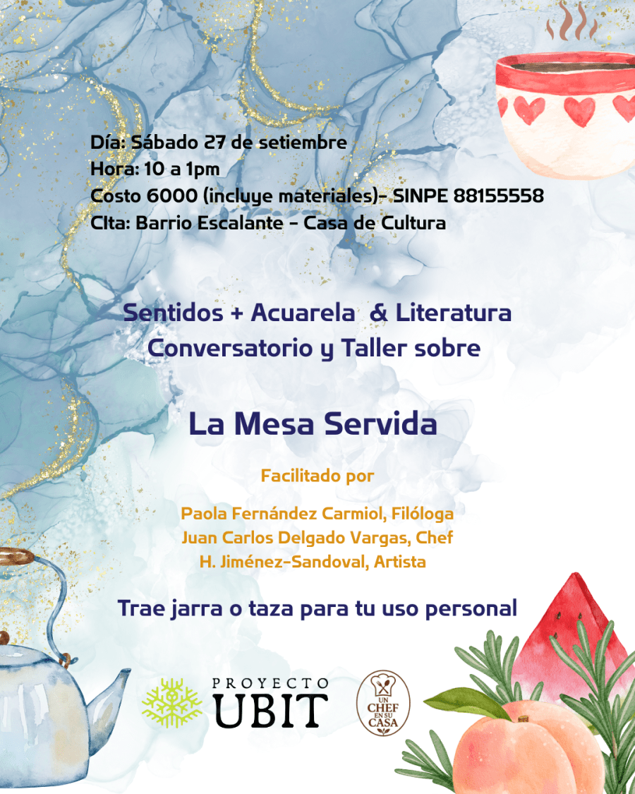 Taller y Conversatorio La mesa Servida 