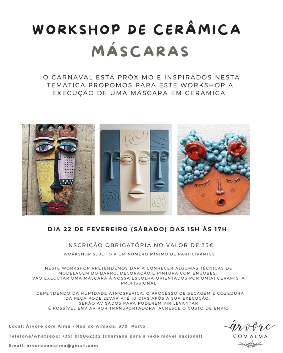 WORKSHOP DE CERAMICA 