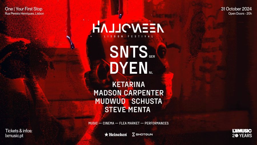 HALLOWEEN LISBON FESTIVAL 2024 - LXMUSIC 20 YEARS 