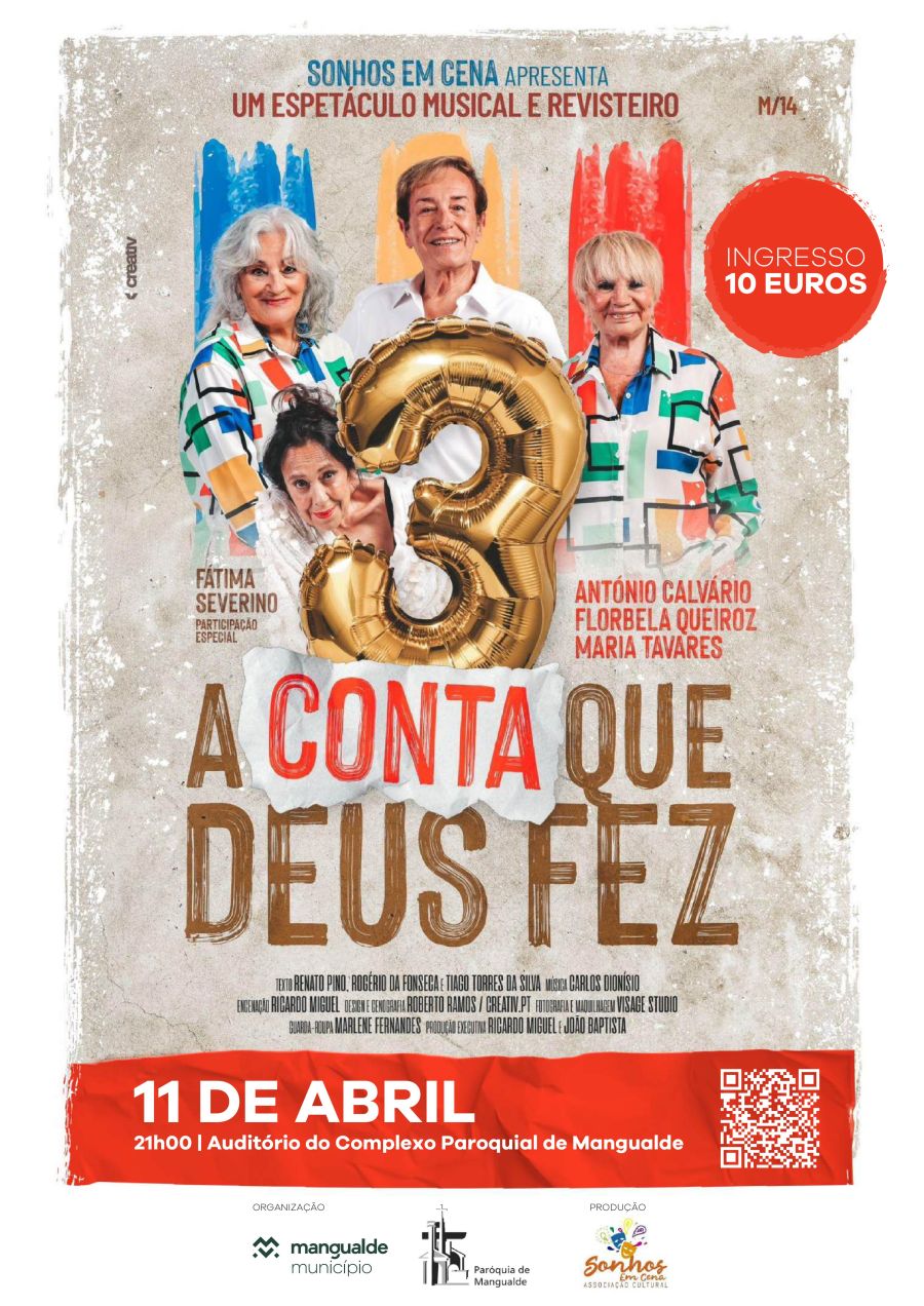 Teatro - Três a Conta que Deus Fez