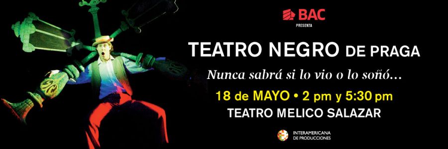 Teatro Negro de Praga. Magia en la oscuridad