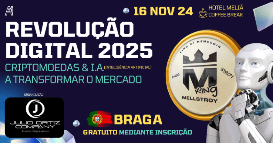 Revolução Digital 2025: Criptomoedas e I.A. a Transformar o Mercado