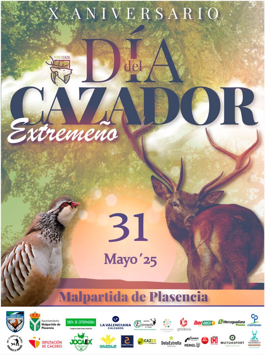 X ANIVERSARIO DIA DEL CAZADOR EXTREMEÑO 2025