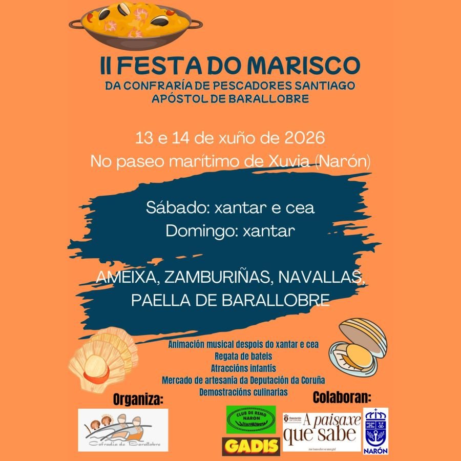 Exaltación do Marisco da Ría 2026