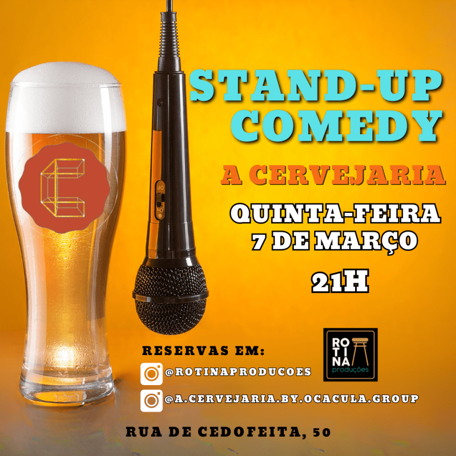 Stand-Up Comedy n'A Cervejaria 7/mar