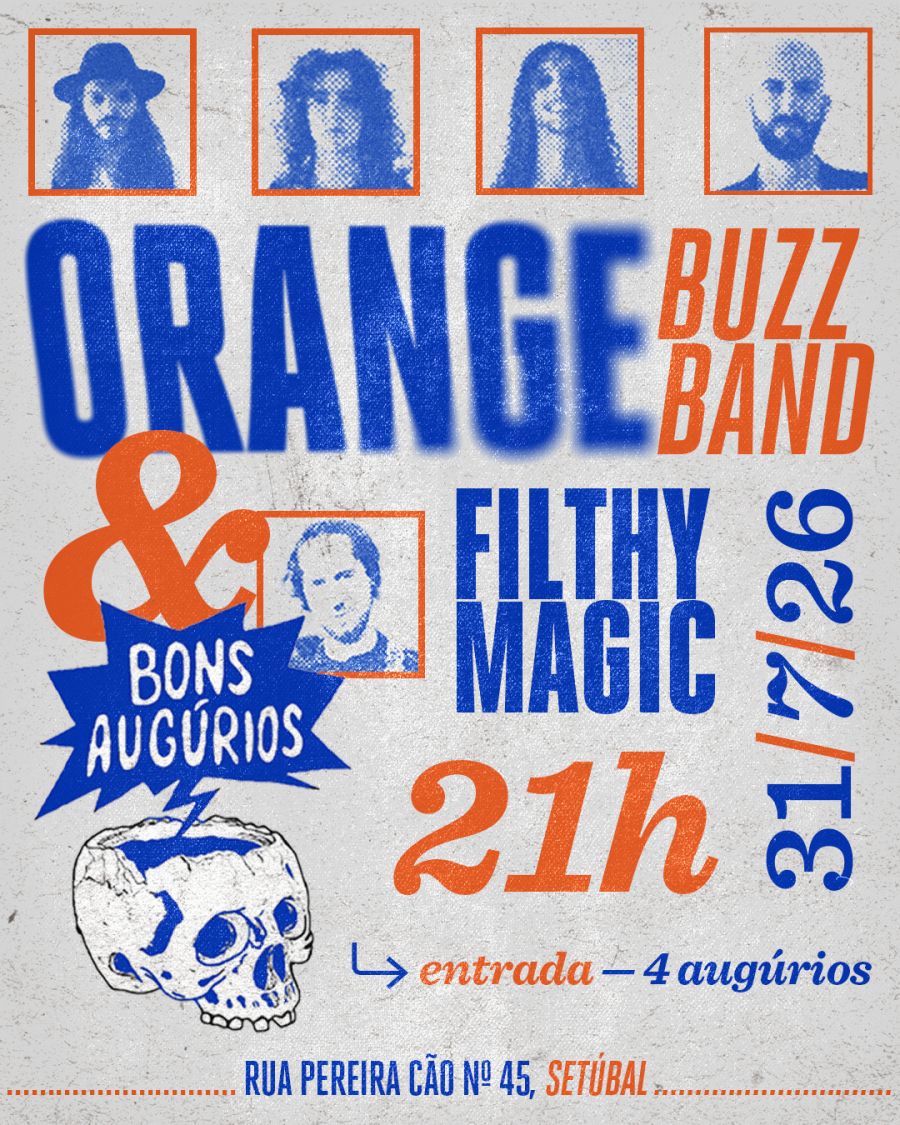 Concerto 'The Orange Buzz Band' + 'Filthy Magic'