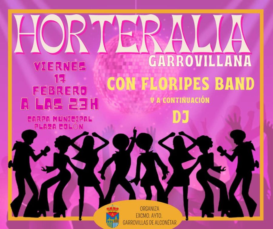 'Horteralia Garrovillana' - Concierto Floripes Band + Dj