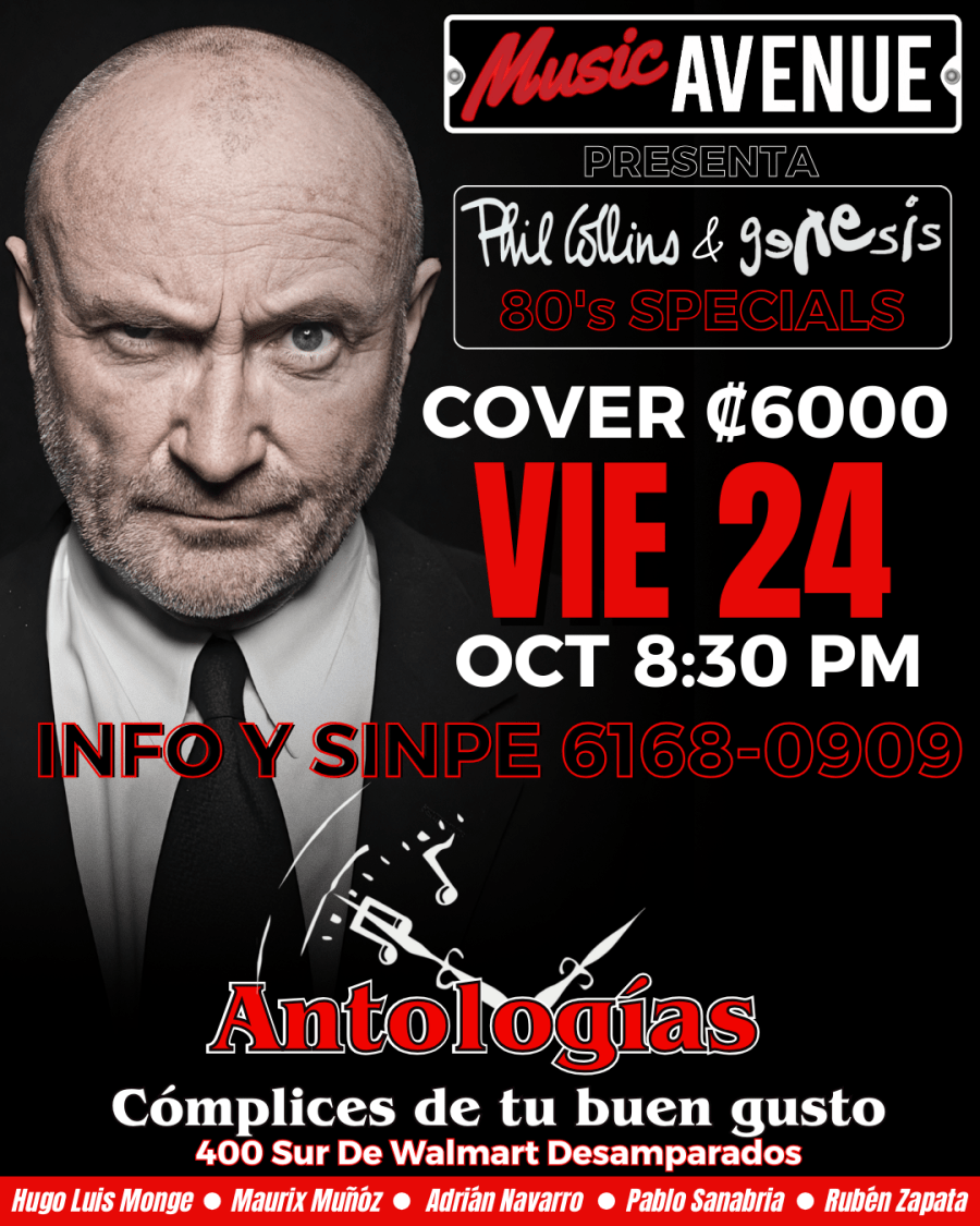 PHIL COLLINS & GENESIS: Especial en vivo