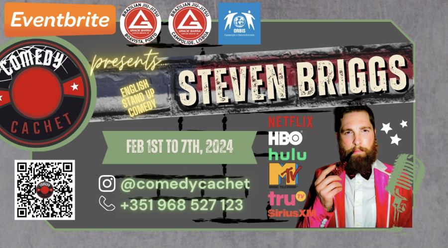 Stand Up Comedy - STEVEN BRIGGS - Live in Aveiro