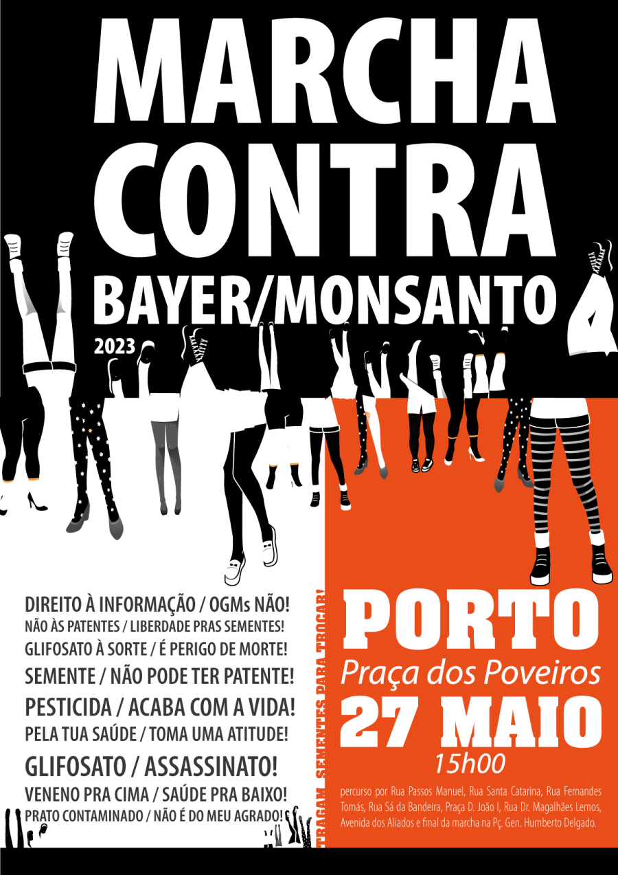 Marcha Contra a Bayer Monsanto