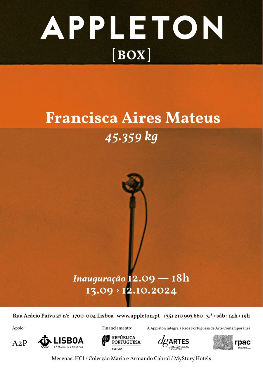 Francisca Aires Mateus: 45,359 kg