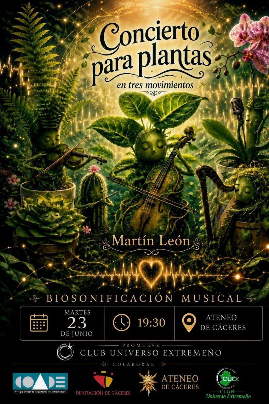 Concierto para plantas en tres movimientos