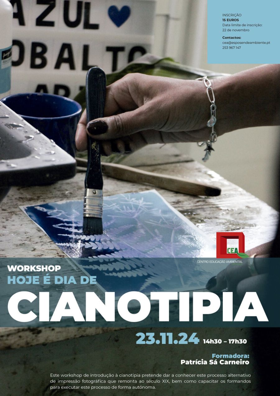 Workshop 'Hoje é dia de: Cianotipia'