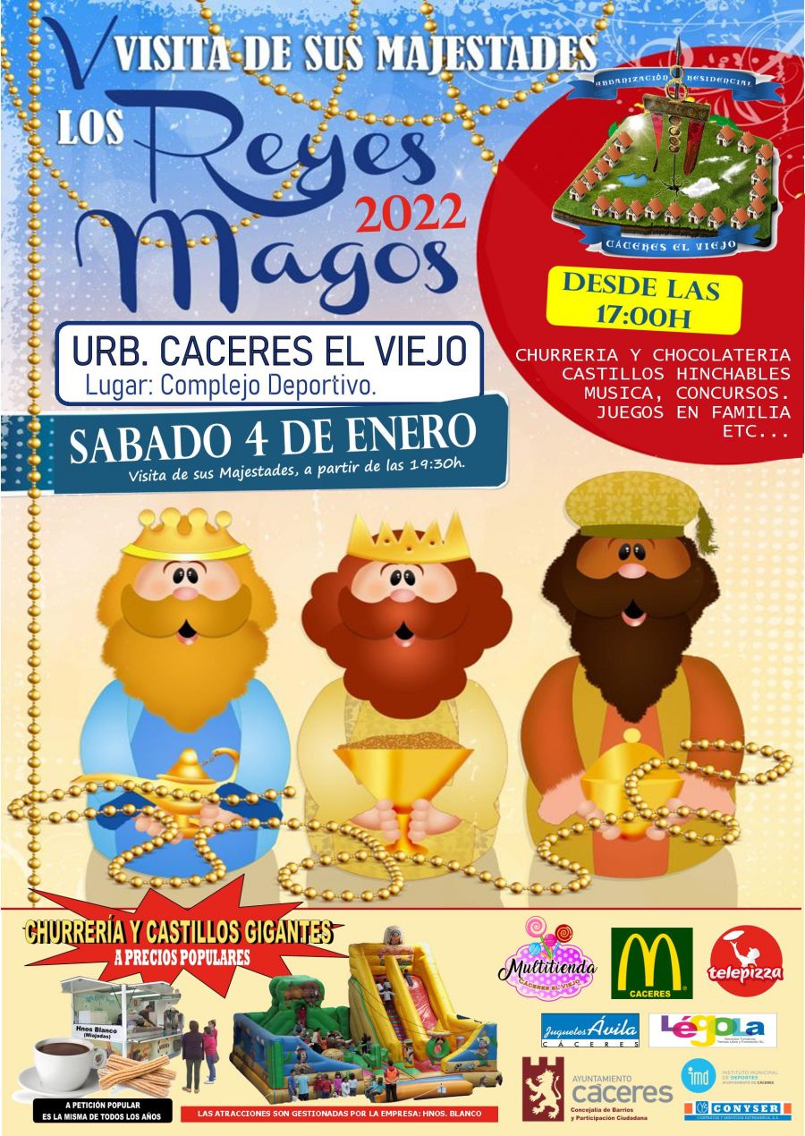 VISITA DE REYES MAGOS 2022