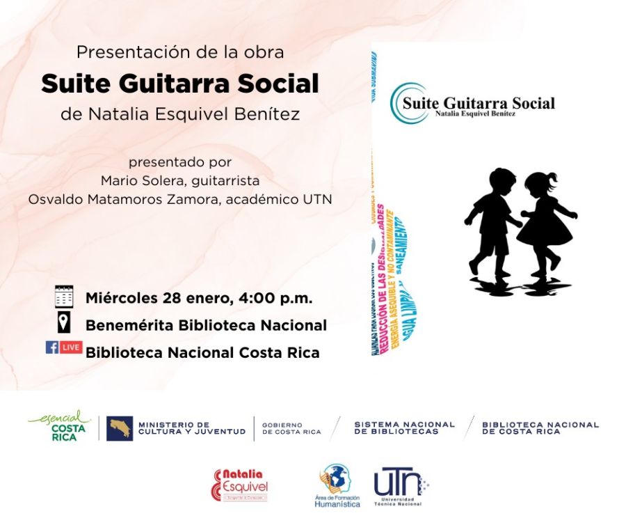 Presentación de 'Suite Guitarra Social” de Natalia Esquivel Benítez