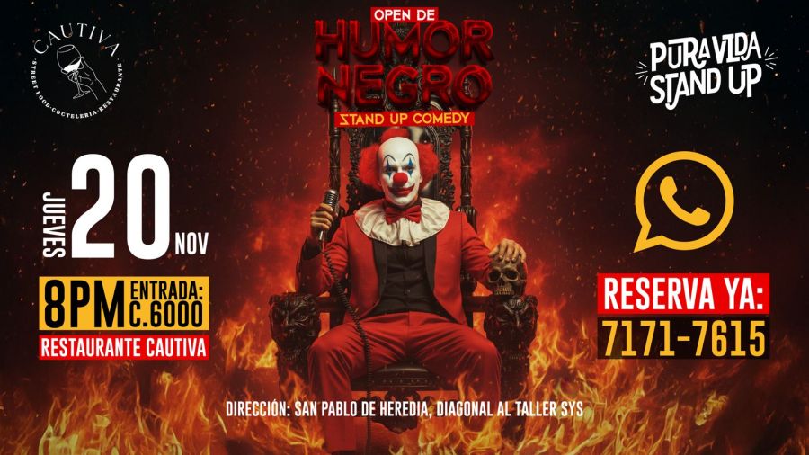 Open Mic de Humor Negro