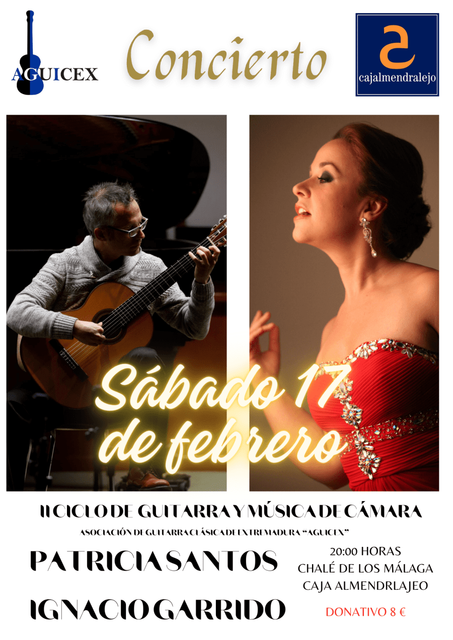 Concierto canto y guitarra. Patricia Santos e Ignacio Garrido
