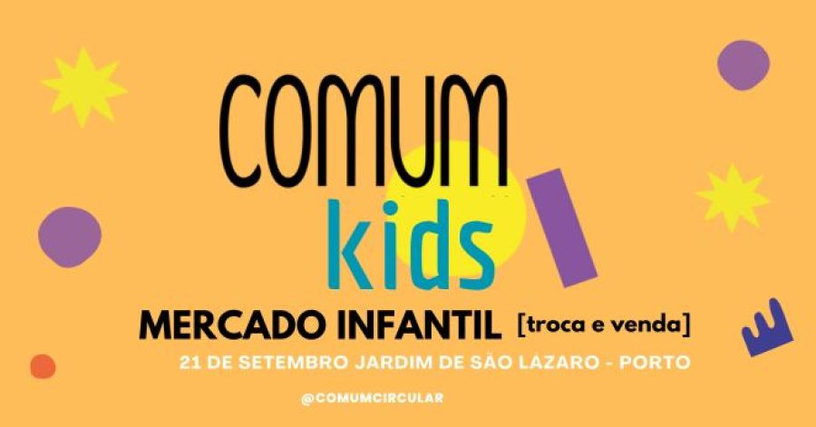 ComumKids - Mercado de Trocas  e Venda Infantil! 