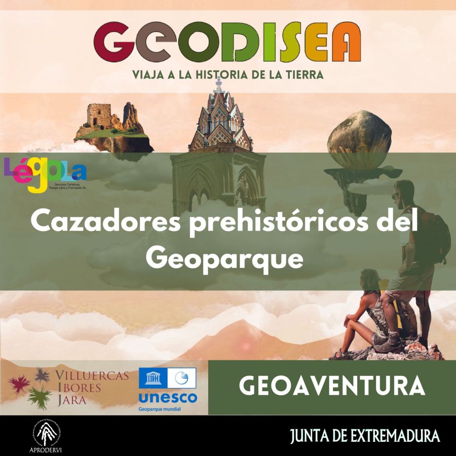 Cazadores prehistóricos del Geoparque