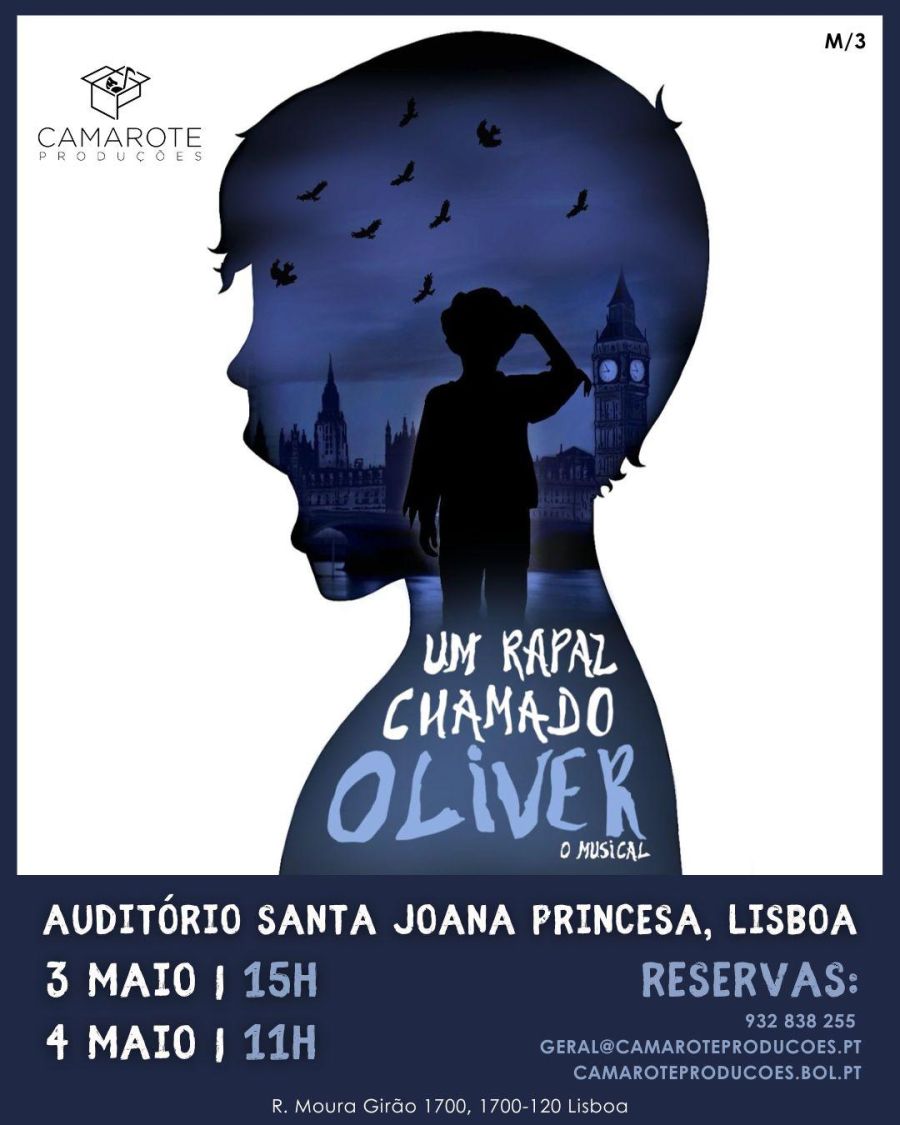 'Um Rapaz Chamado Oliver' - o Musical para toda a Família
