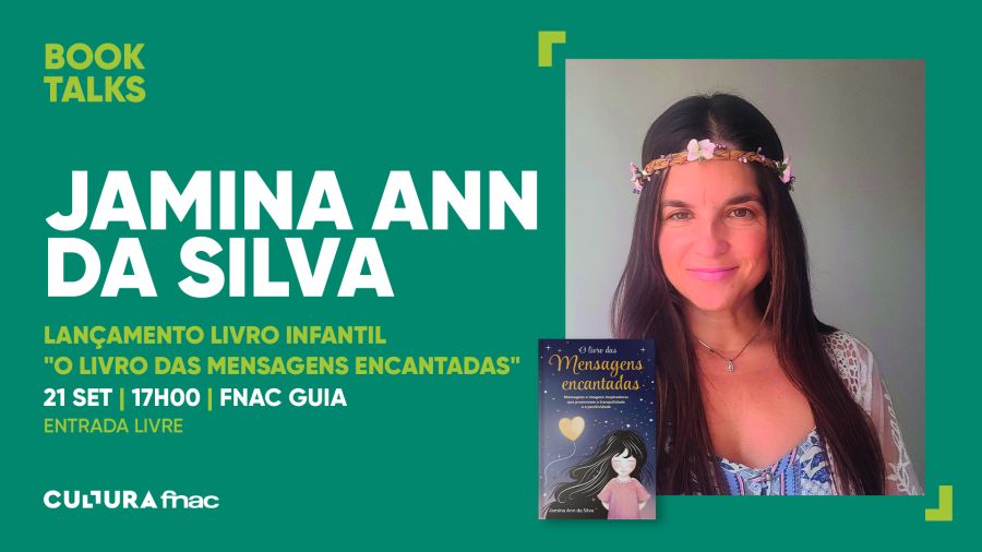 Jamina Ann da Silva Lançamento Livro Infantil 'O livro das Mensagens Encantadas'