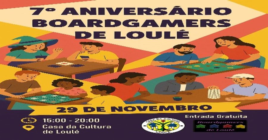 7.º Aniversário dos Boardgamers de Loulé!